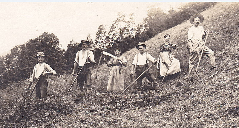 Heuernte in Ruhpolding © Georg Eisenberger, Traunstein 