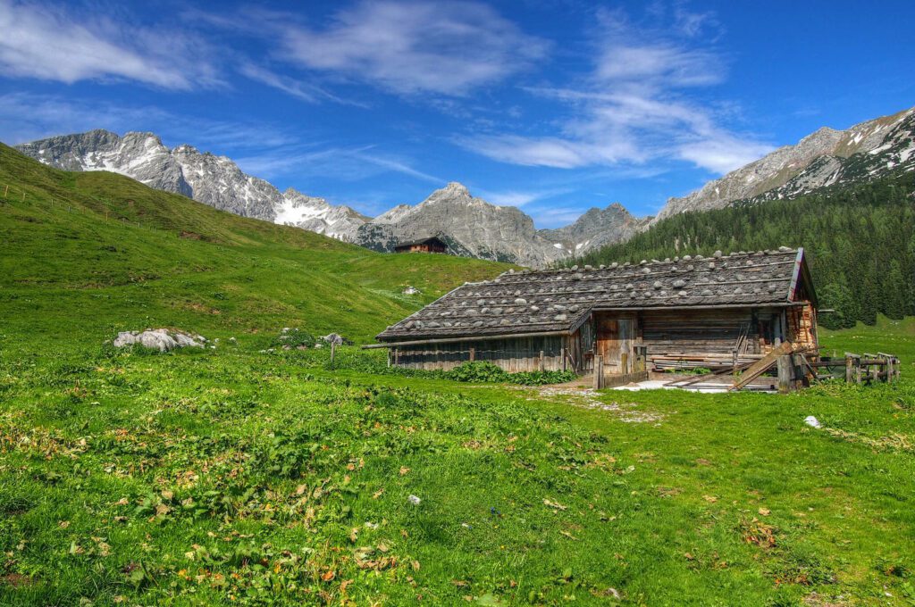 Landwirt:innen machen es möglich, dass wir Erholungsleistungen wie das Wandern auf Almen, nutzen können.